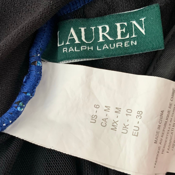 Lauren Ralph Lauren One Piece Women's Size 6 Colorful Haviana Floral Underwire - Picture 4 of 6